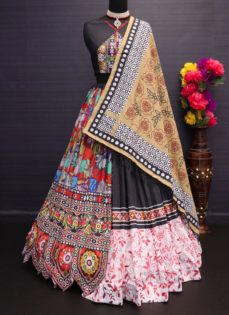 VC 19 Navaratri Cotton Lehenga Choli Catalog